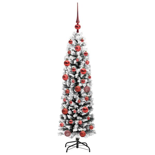 vidaXL Albero di Natale artificiale con 150 LED Verde 150 cm