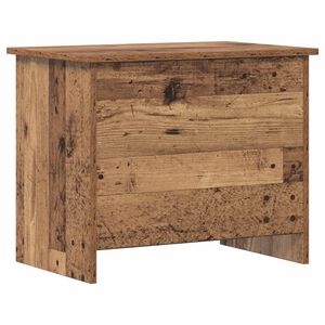 vidaXL Cassa di stoccaggio Legno antico 60 x 40 x 50 cm