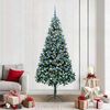 vidaXL Albero di Natale artificiale con 300 LED Verde 210 cm