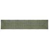 vidaXL Tappeto da Area Verde Oliva 80 x 400 cm Juta