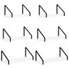 vidaXL Scaffali da parete 6 pz Bianco 40 x 16 x 15,5 cm