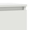vidaXL Credenza con Cassetto Bianco 71x35x65 cm in Legno Multistrato