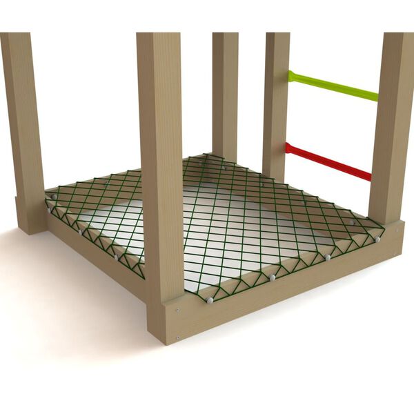 TRIGANO Rete per Sabbiera 100x100 cm