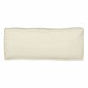 vidaXL Cuscino Crema 100 x 40 x 8 cm Tessuto Oxford