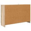 vidaXL Credenza Rovere Sonoma 100 x 30 x 65,6 Legno multistrato