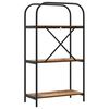 vidaXL Libreria Legno vecchio 60 x 30 x 109 cm Legno multistrato