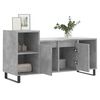vidaXL Mobile per TV Grigio Cemento 100x35x55 cm Legno Multistrato