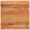 vidaXL Piano per Tavolo 90x90x3,8 cm Quadrato Legno Massello di Acacia