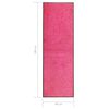 vidaXL Zerbino Lavabile Rosa 60x180 cm