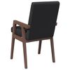 vidaXL Sedie da Pranzo con Cuscini 2pz Marrone Legno Massello di Hevea