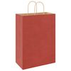 vidaXL Sacchetti di Carta 50 pz con Manici Rossi 32x17x44 cm