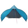 vidaXL Tenda Teepee con tetto Blu e Grigio 600 x 600 x 347 cm