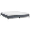 vidaXL Struttura letto senza Materasso Grigio Scuro California King Velluto