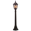KONSTSMIDE Lampada da Terra Firenze Nero Opaco