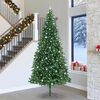 vidaXL Albero di Natale artificiale con 300 LED Verde 300 cm