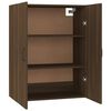 vidaXL Mobile Pensile Rovere Marrone 69,5x34x90cm in Legno Multistrato