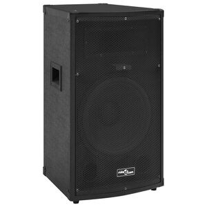 vidaXL Altoparlante da Palco Hifi Professionale Passivo 150 W Nero