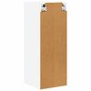 vidaXL Armadio pensile 2 pcs Bianco 30 x 31 x 80 cm Legno multistrato