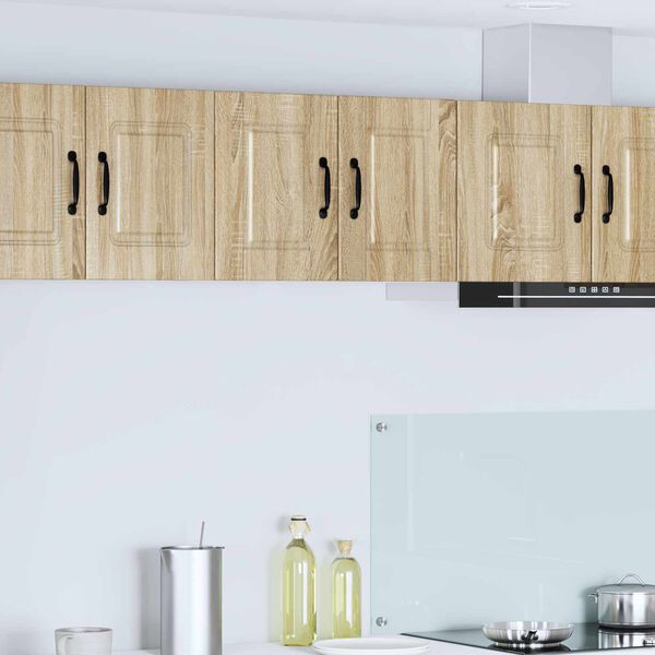 vidaXL Mobile da cucina con porta 2 pcs Rovere Sonoma 30 x 31 x 40 cm