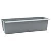 vidaXL Fioriere per Euro pallet 12 pcs Grigio chiaro