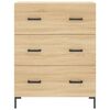 vidaXL Credenza Rovere Sonoma 69,5x34x90 cm in Legno Multistrato