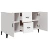 vidaXL Credenza Bianca 100x36x60 cm in Legno Multistrato