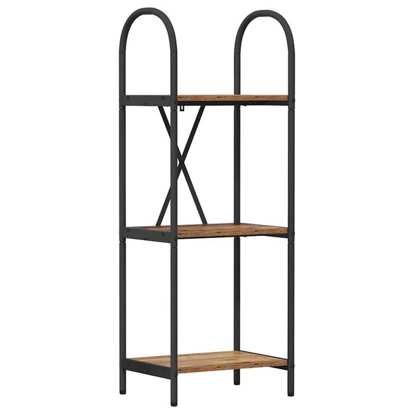 vidaXL Libreria Legno vecchio 40 x 30 x 109 cm Legno multistrato