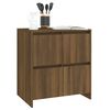 vidaXL Credenza Rovere Marrone 70x41x75 cm in Truciolato