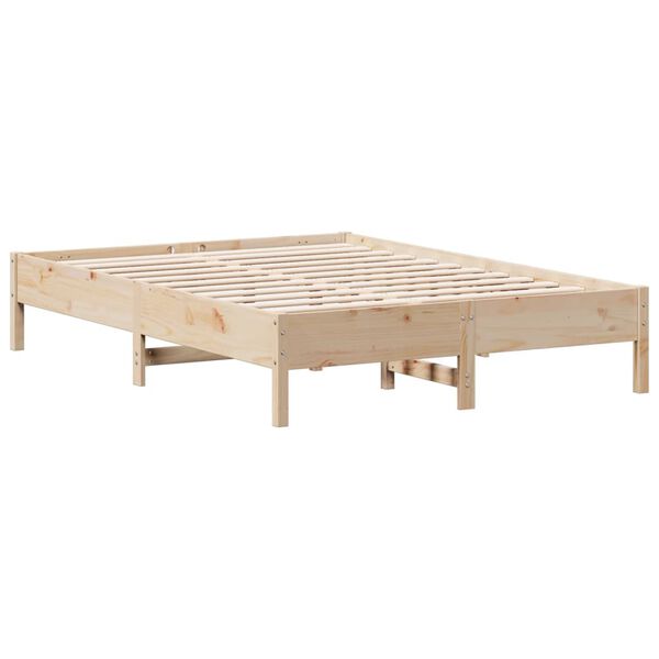 vidaXL Letto senza Materasso 120x200 cm in Legno Massello di Pino