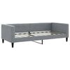 vidaXL Letto da Giorno Grigio Chiaro 90x190 cm in Tessuto