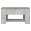 vidaXL Tavolino da Salotto Grigio Cemento 79x49x41cm Legno Multistrato