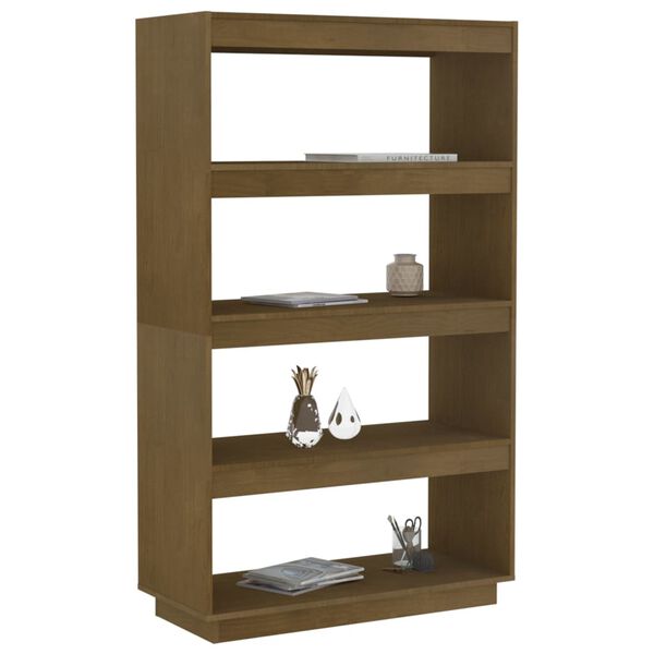 vidaXL Libreria/Divisorio Ambra 80x35x135 cm in Massello di Pino