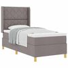 vidaXL Letto a molle con testiera Talpa 90 x 200 cm Tessuto