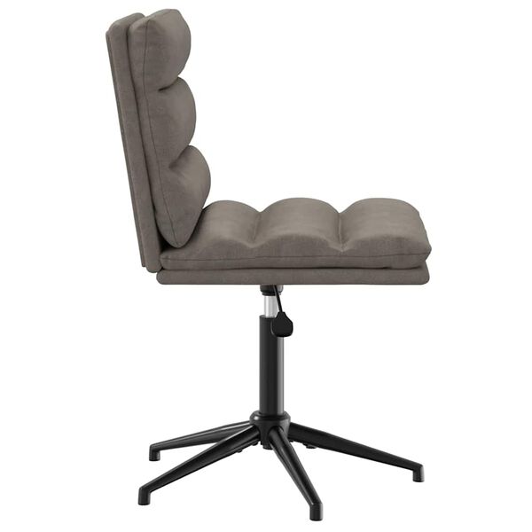 vidaXL Sedia da Pranzo Grigia in Similpelle