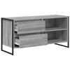 vidaXL Mobile TV Grigio Sonoma 100 x 36 x 49,5 cm Legno multistrato
