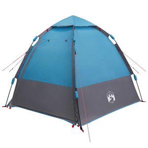 vidaXL 4 persona Blu Poliestere 185T