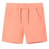 Pantaloncini per Bambini con Coulisse Arancione Neon 128
