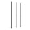 vidaXL Divisorio a 4 Pannelli Bianco 200x220 cm Tessuto