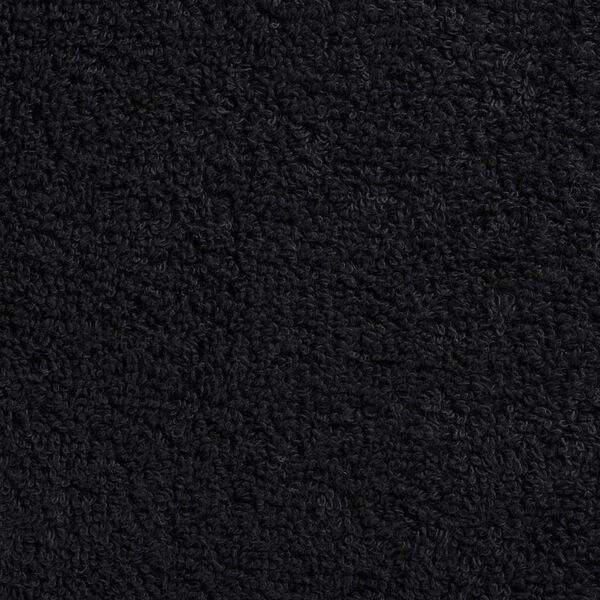 vidaXL Asciugamani per Ospiti 600 gsm SOLUND 50 pcs Nero 50 x 100 cm