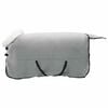 vidaXL Coperta per Cavalli Grigio Chiaro Completo 165 cm Felpa in pile