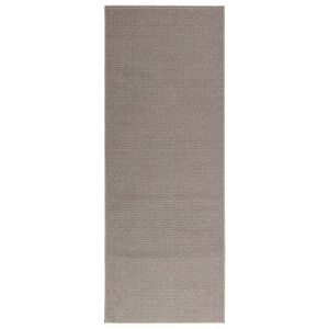vidaXL Tappeto per interni LUGO Crema e Taupe 150 x 80 cm Poliestere