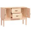 vidaXL Credenza 110x40x78 cm in Legno Massello di Pino