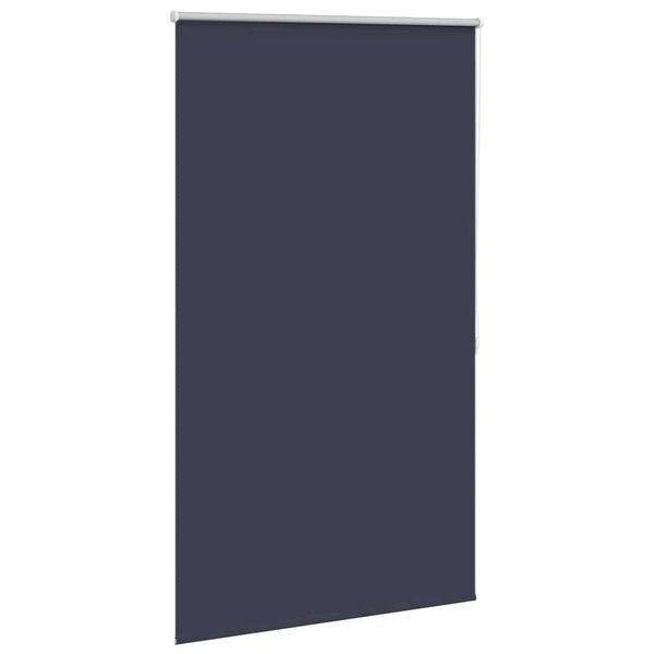 vidaXL Tenda a rullo oscurante 84,4x175 cm Tessuto Larghezza 80 cm blu marino