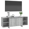 vidaXL Mobile Porta TV Grigio Sonoma 130x35x50 cm in Truciolato