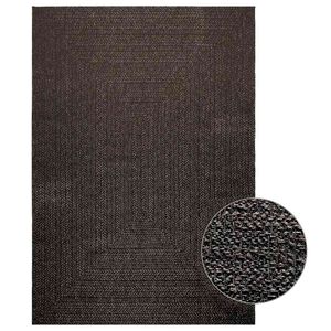 vidaXL Tappeto ZIZUR Antracite 160x230 cm Aspetto Iuta Interni Esterni