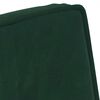 vidaXL Sedia Relax 64x74x84 cm Verde Scuro in Velluto
