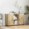 vidaXL Credenza con porta FLORIN Rovere Sonoma 88,5 x 30,5 x 55,5 cm