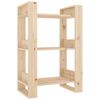 vidaXL Libreria/Divisorio 60x35x91 cm in Legno Massello di Pino