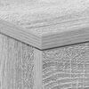 vidaXL Comodino Grigio Sonoma 38x35x56 cm in Legno Multistrato