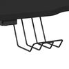 vidaXL Scrivania da Gaming con Gambe a ZZ Nera 90x60x75 cm